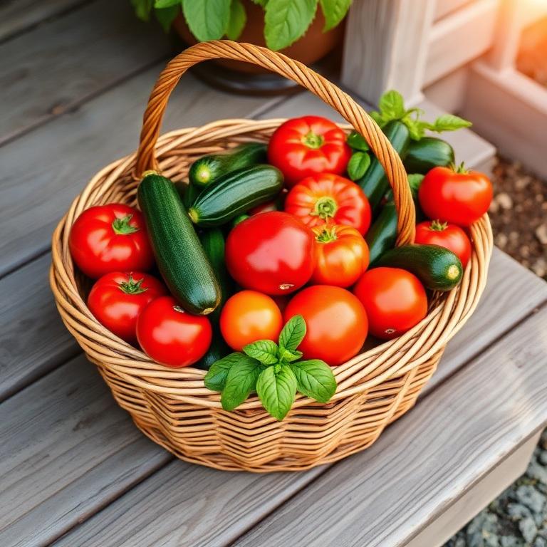 First real basket of the summer 🍅