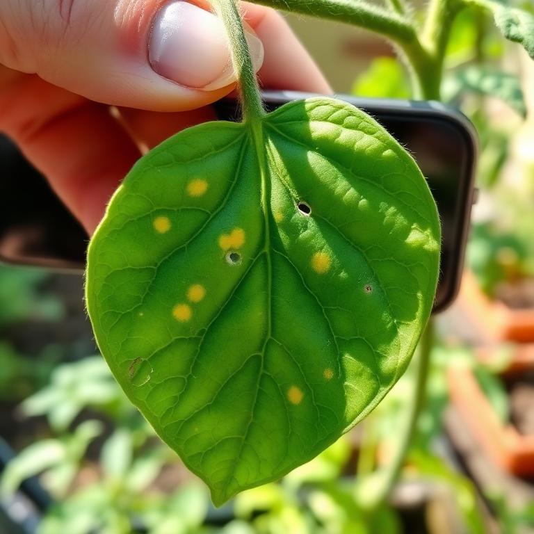What's eating my tomato leaves?